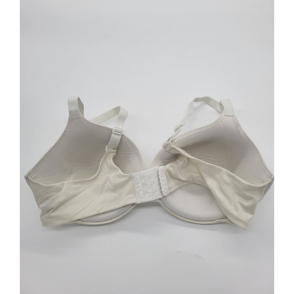 Maidenform Comfort Devotion White Extra Coverage Underwire T-Shirt Bra Size 40C - Picture 2 of 8